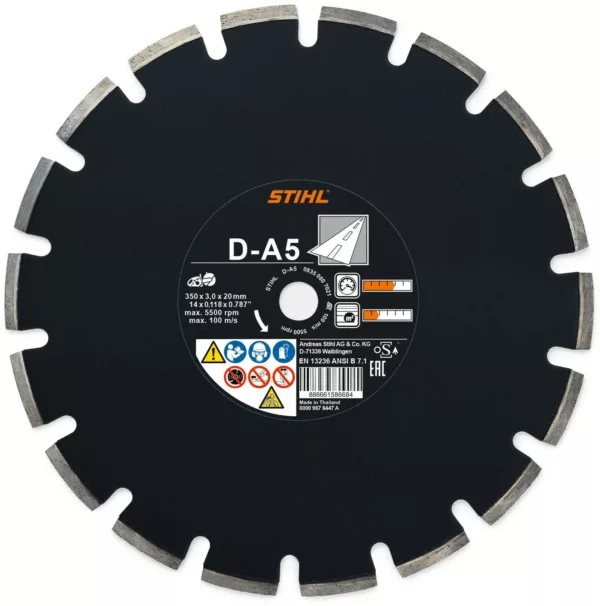 Disque à tronçonner STIHL D-A5 Ø 300mm/12"-Neuf – Image 2