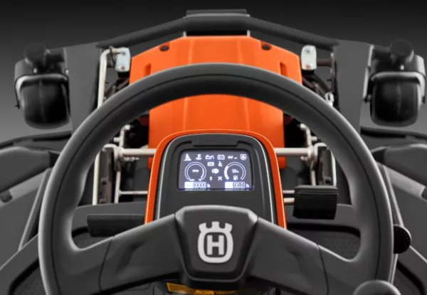 Tondeuse frontale professionnelle à quatre roues Husqvarna R 420TsX AWD appareil de base sans tondeuse - modèle 2025-Neuf – Image 4