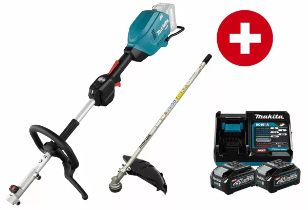 Lecteur multifonction sur batterie Makita 40 V max. UX01GZ01 avec kit source d'alimentation XGT 4,0 Ah - modèle 2025-Neuf