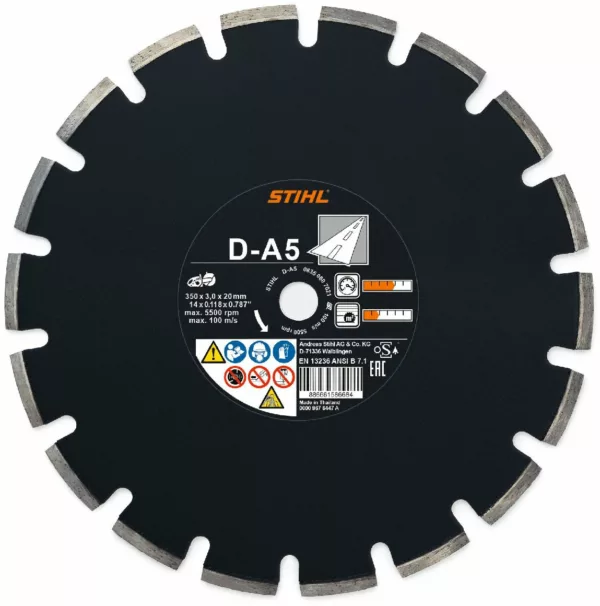 Disque à tronçonner STIHL D-A5 Ø 300mm/12"-Neuf