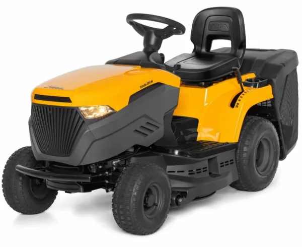Tracteur tondeuse Stiga Estate 384 M avec kit mulching - modèle 2025-Neuf – Image 2