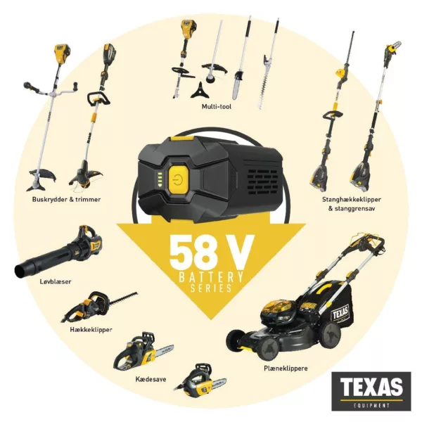 Système combiné de batterie Texas Li-Ion BMZ 5800 - sans batterie ni chargeur-Neuf – Image 9